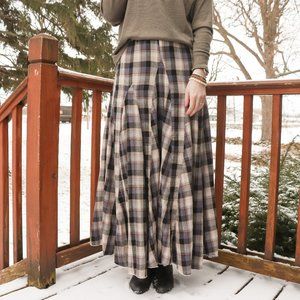 XS Free People CP Shades Lily Cotton Maxi Skirt